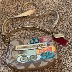 coach side purse
